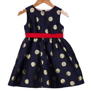 Mini Boden Polka Dot Formal Dress